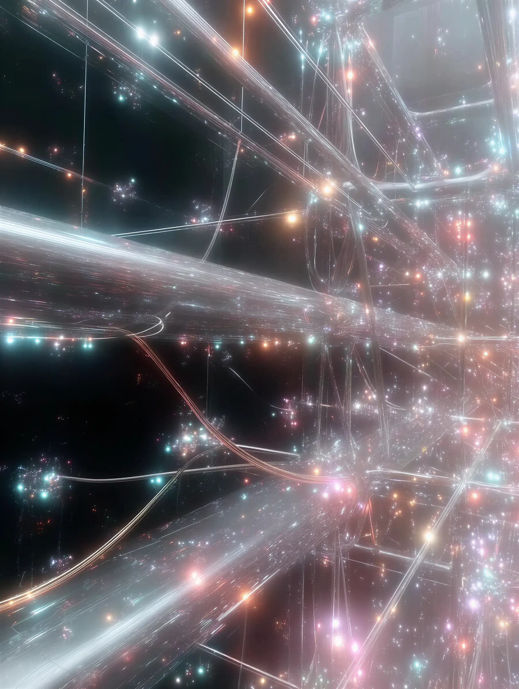 Connected nodes across a firm — one brain linking every team and tool.