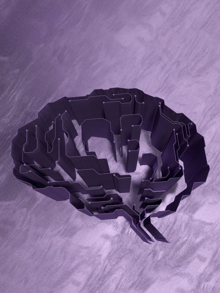 A maze-like map of connected thoughts — one brain across every AI